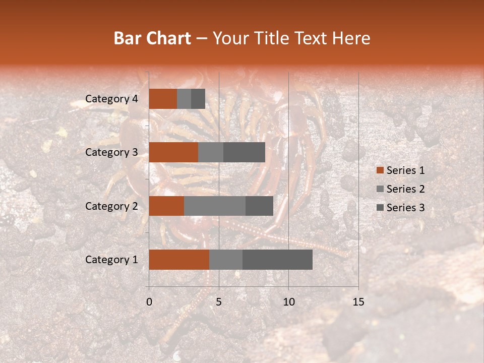 Centipede Arthropod Wildlife PowerPoint Template