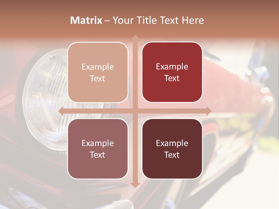 Auto Front Style PowerPoint Template