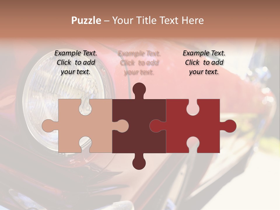 Auto Front Style PowerPoint Template