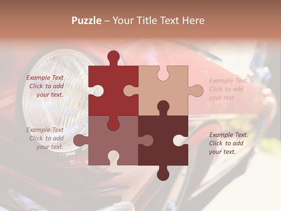 Auto Front Style PowerPoint Template