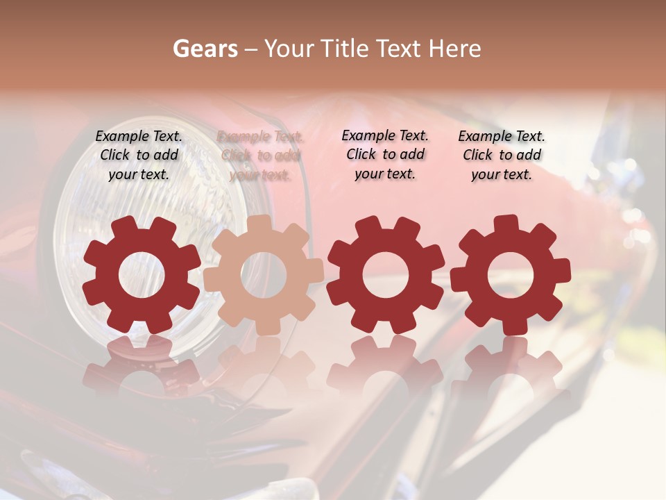 Auto Front Style PowerPoint Template