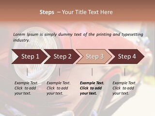 Auto Front Style PowerPoint Template