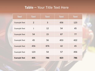 Auto Front Style PowerPoint Template