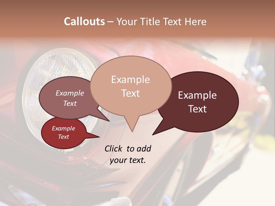Auto Front Style PowerPoint Template