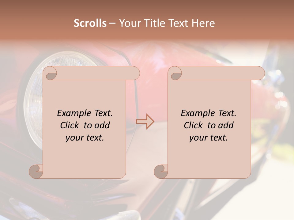 Auto Front Style PowerPoint Template