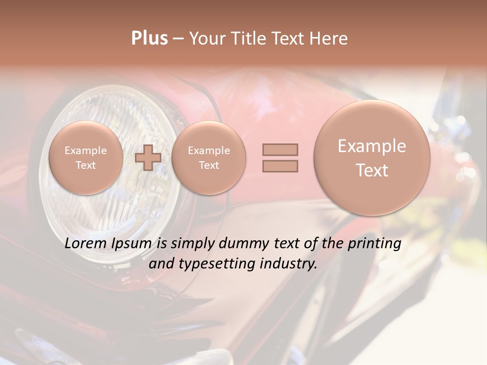 Auto Front Style PowerPoint Template