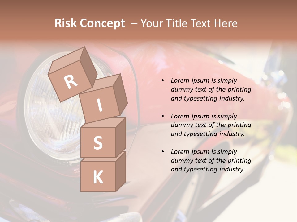 Auto Front Style PowerPoint Template