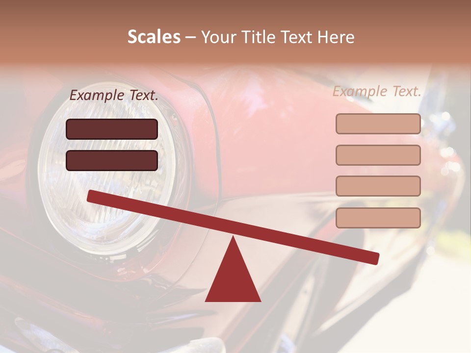 Auto Front Style PowerPoint Template
