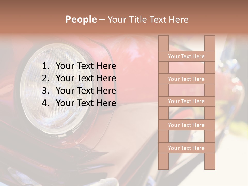 Auto Front Style PowerPoint Template