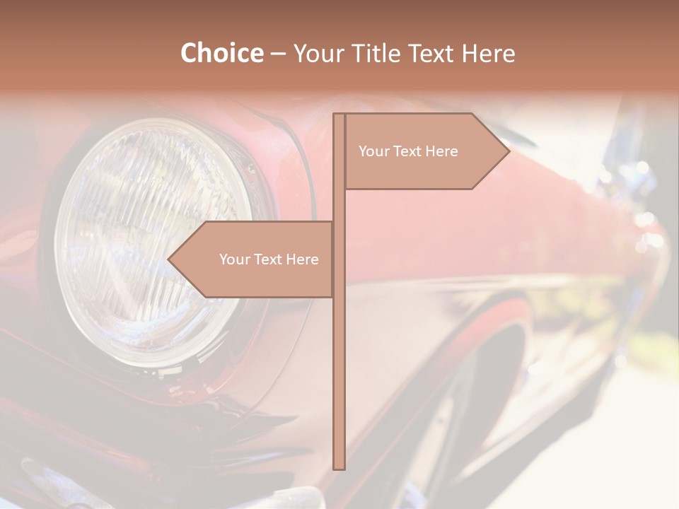 Auto Front Style PowerPoint Template