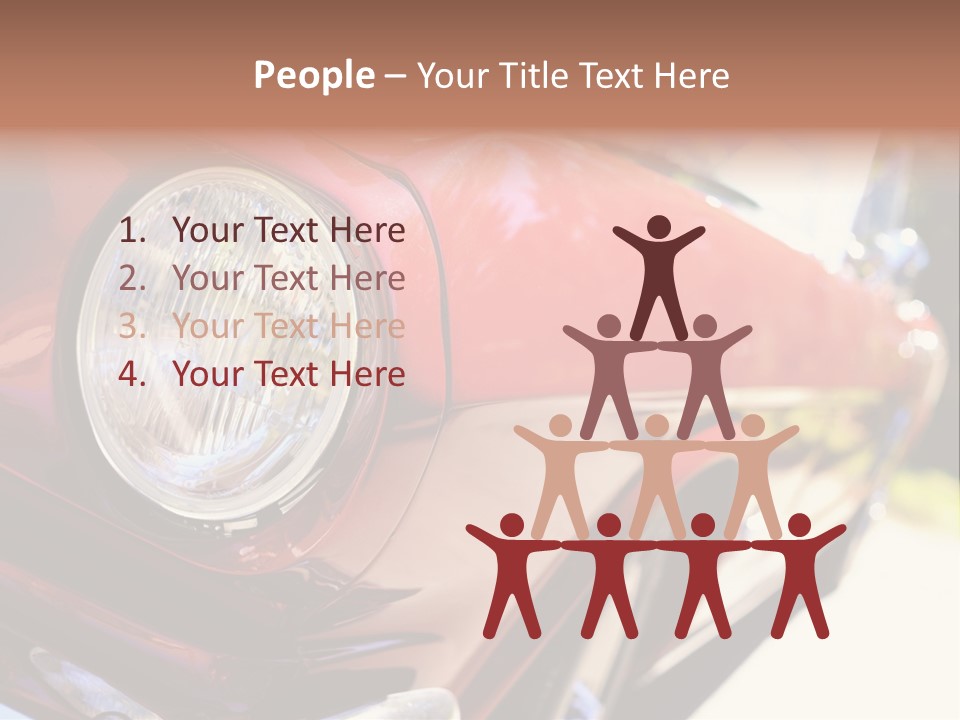 Auto Front Style PowerPoint Template