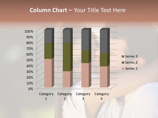 Staring Romance Person PowerPoint Template