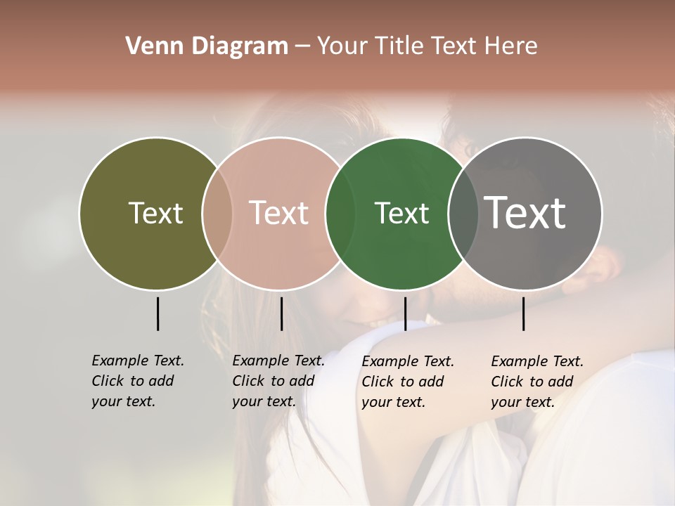 Staring Romance Person PowerPoint Template