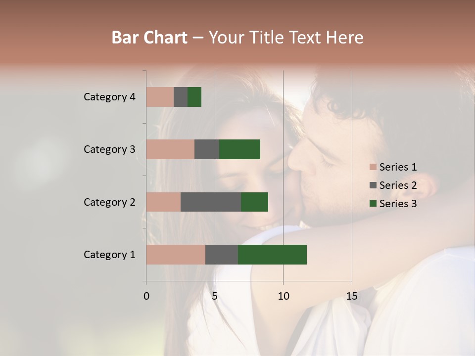 Staring Romance Person PowerPoint Template