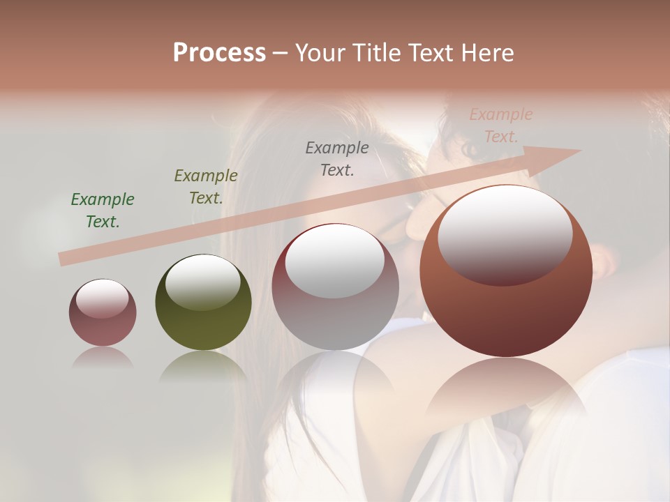 Staring Romance Person PowerPoint Template