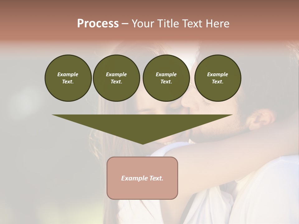 Staring Romance Person PowerPoint Template