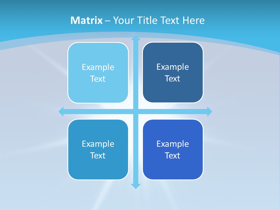 Sunny Reflection Rays PowerPoint Template