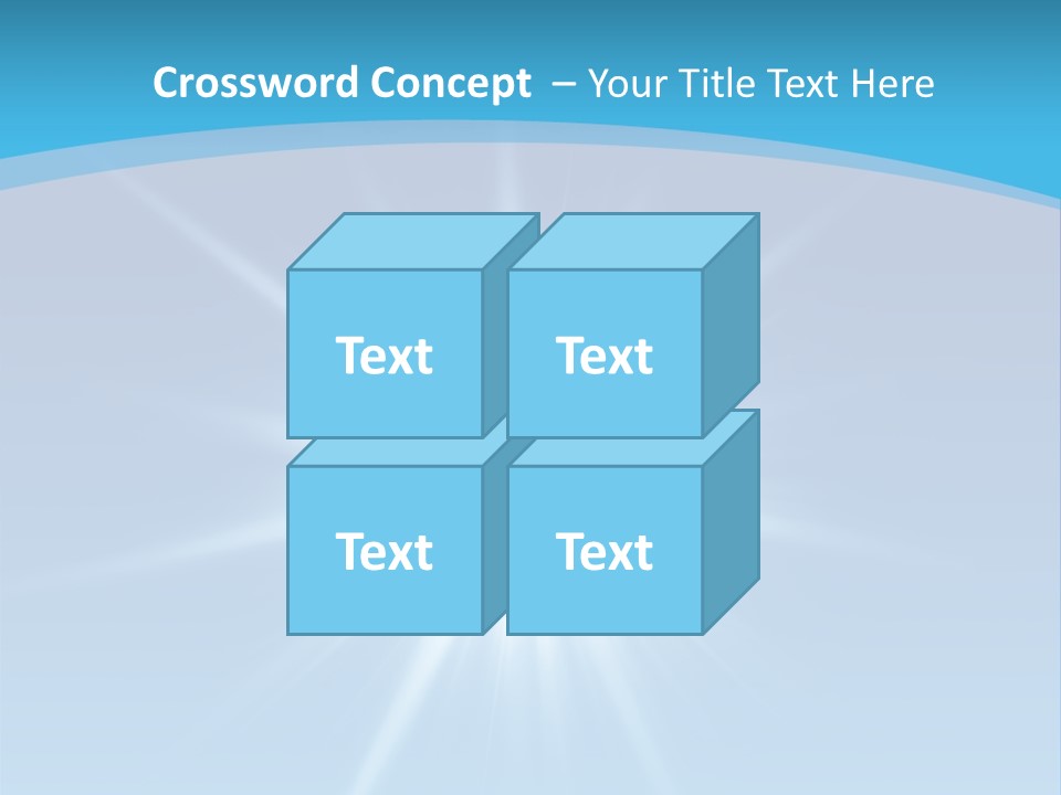 Sunny Reflection Rays PowerPoint Template