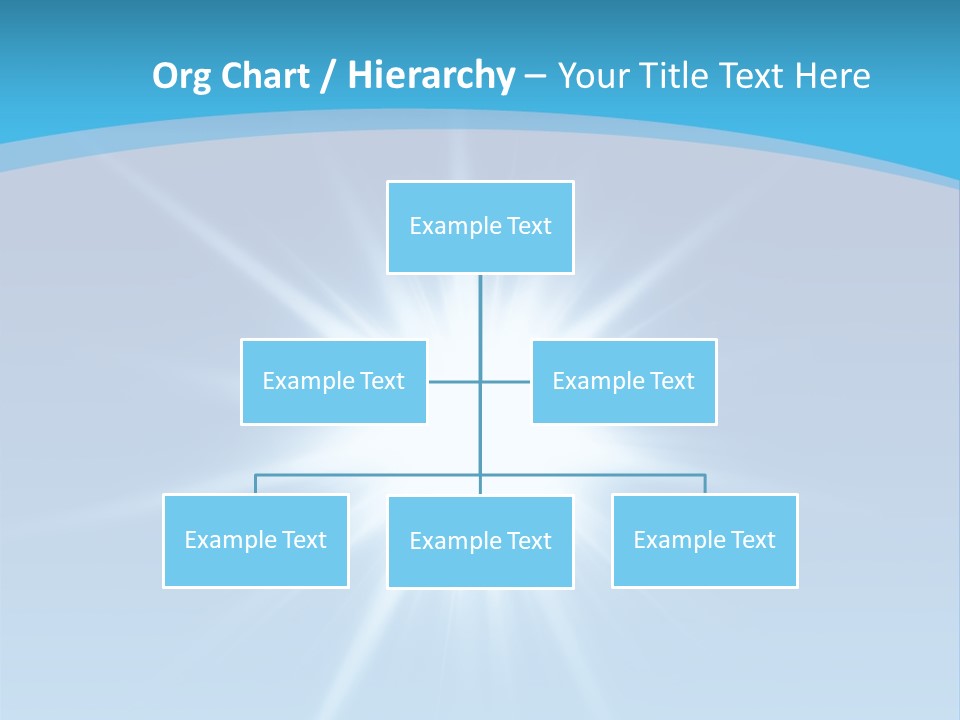 Sunny Reflection Rays PowerPoint Template
