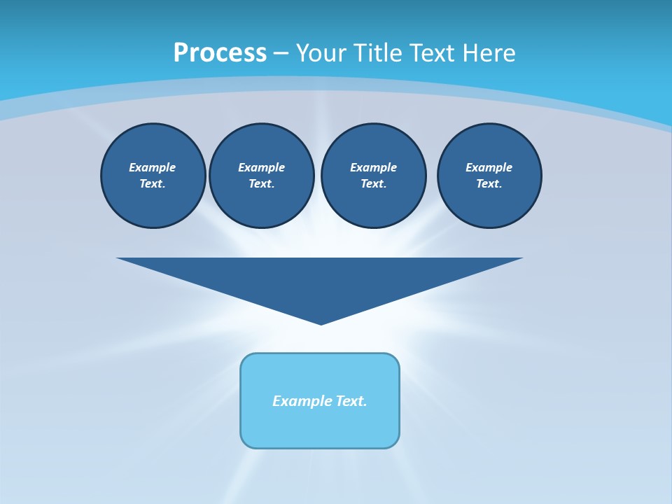 Sunny Reflection Rays PowerPoint Template