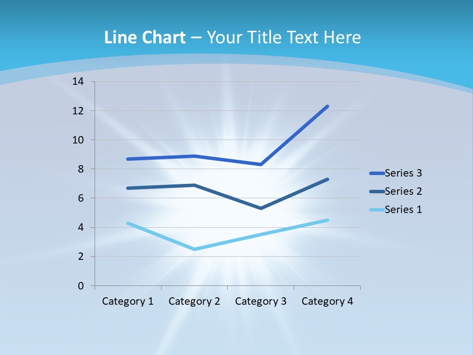Sunny Reflection Rays PowerPoint Template