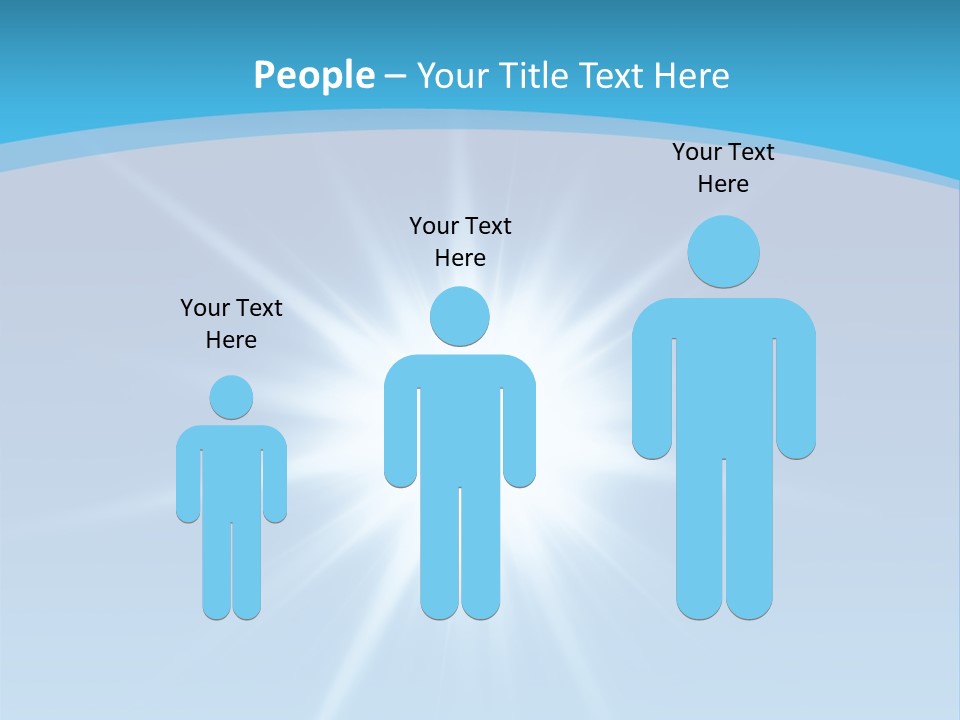 Sunny Reflection Rays PowerPoint Template