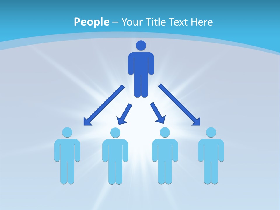 Sunny Reflection Rays PowerPoint Template