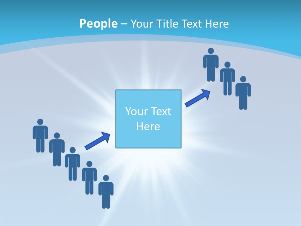 Sunny Reflection Rays PowerPoint Template