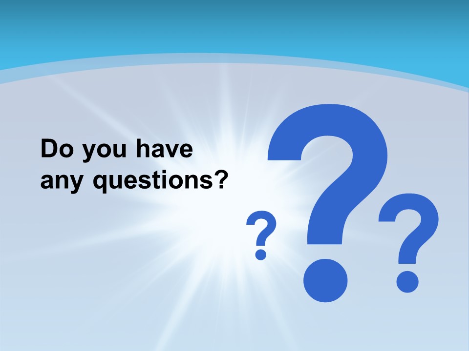 Sunny Reflection Rays PowerPoint Template