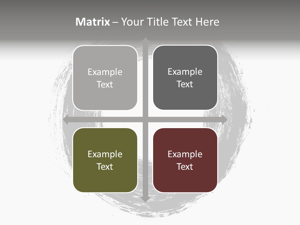 Drop Watercolor Texture PowerPoint Template