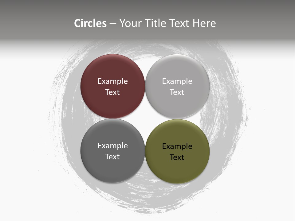 Drop Watercolor Texture PowerPoint Template