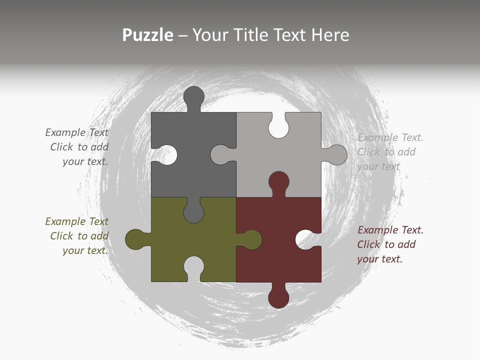 Drop Watercolor Texture PowerPoint Template