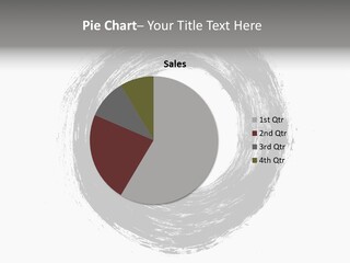 Drop Watercolor Texture PowerPoint Template