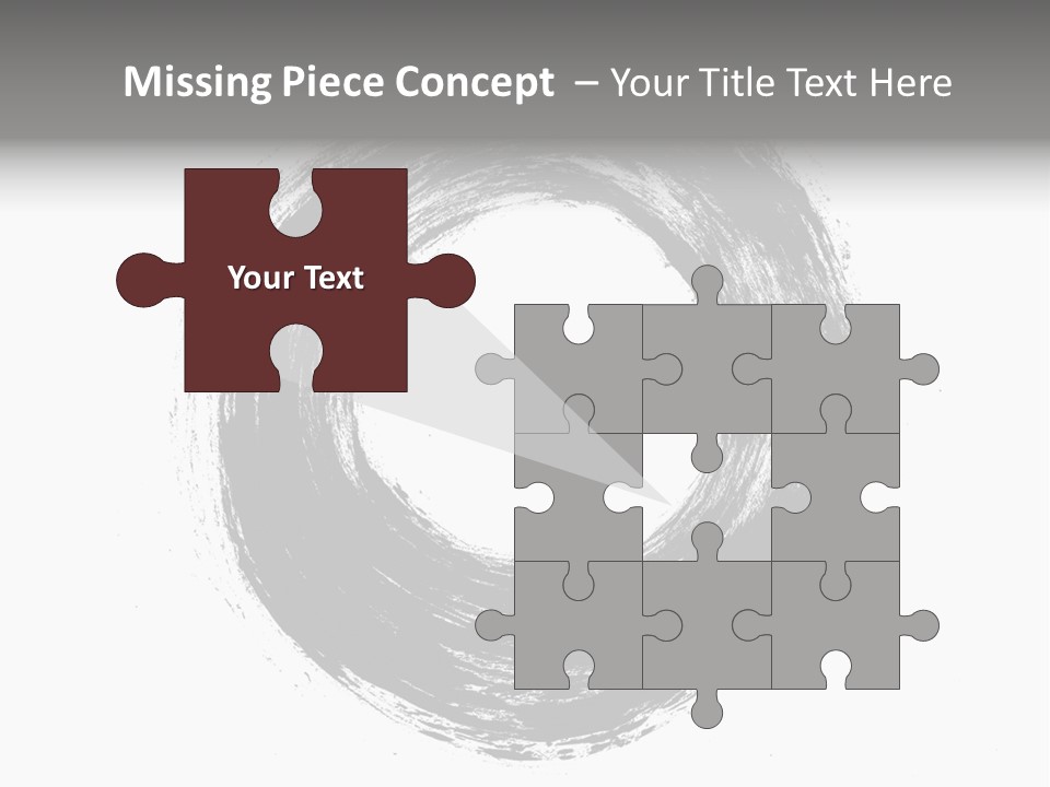 Drop Watercolor Texture PowerPoint Template