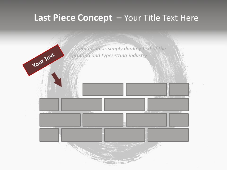 Drop Watercolor Texture PowerPoint Template