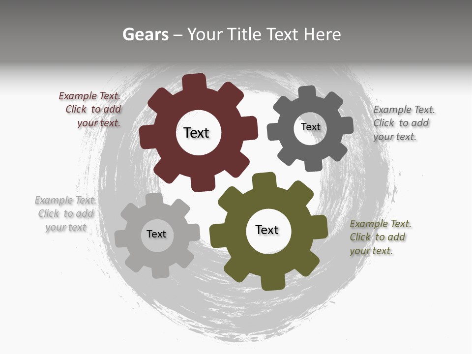 Drop Watercolor Texture PowerPoint Template