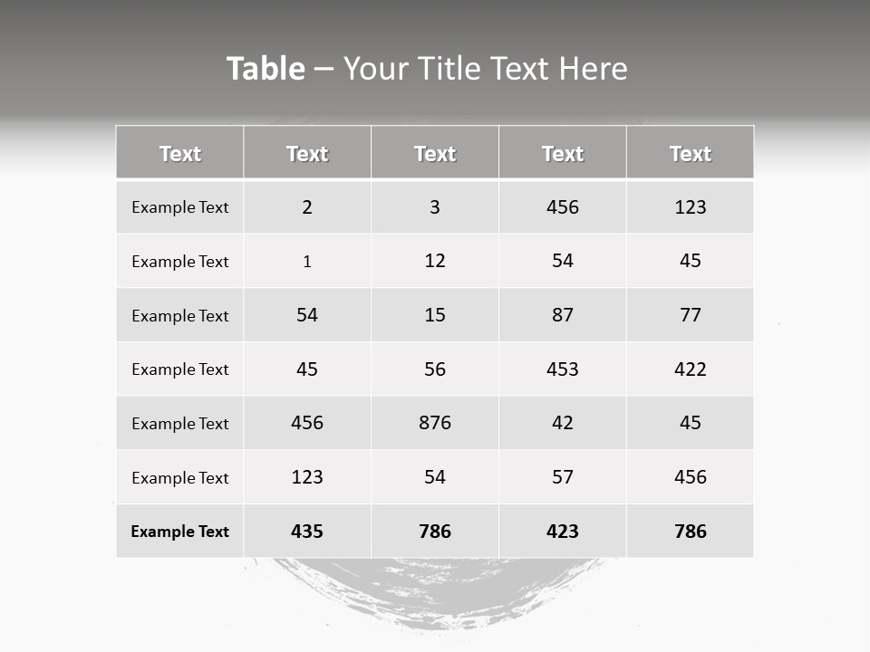 Drop Watercolor Texture PowerPoint Template