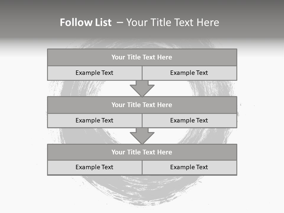 Drop Watercolor Texture PowerPoint Template
