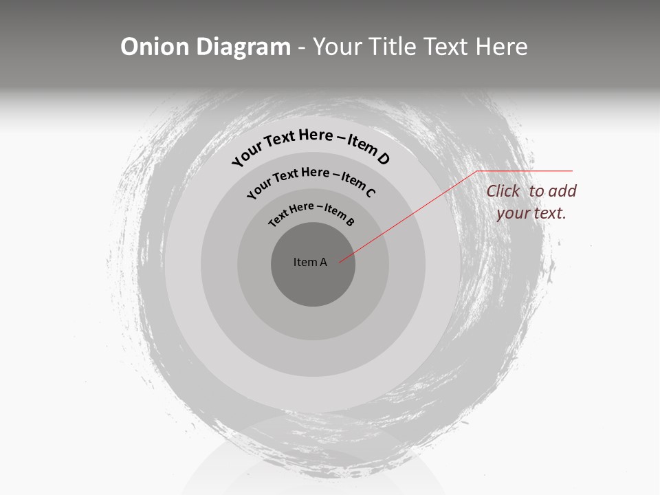 Drop Watercolor Texture PowerPoint Template