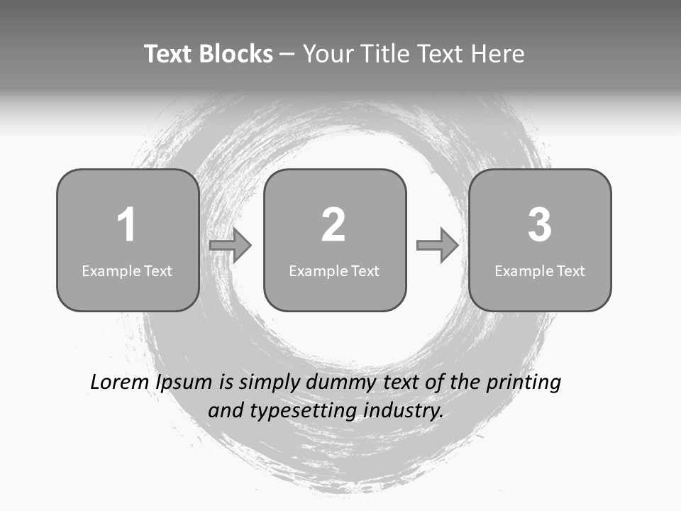 Drop Watercolor Texture PowerPoint Template
