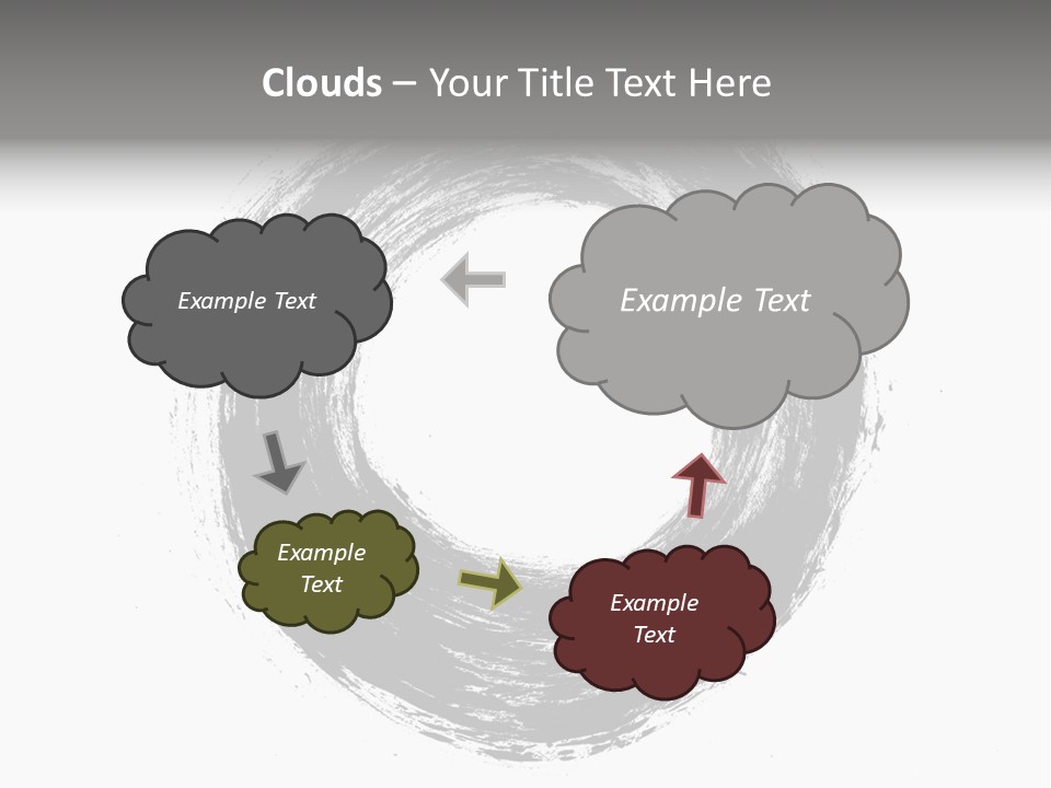 Drop Watercolor Texture PowerPoint Template