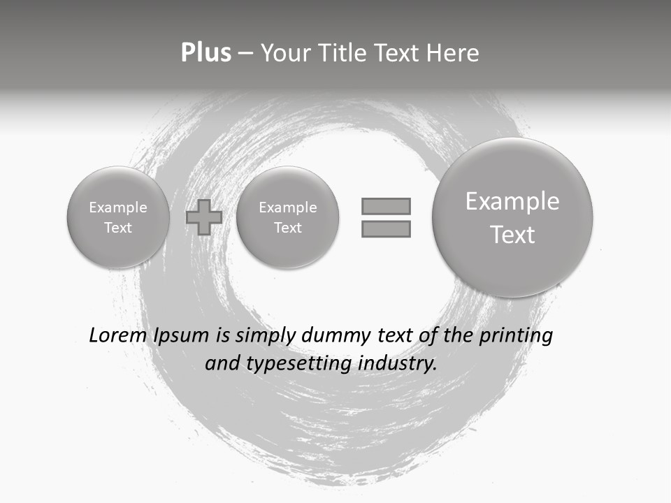 Drop Watercolor Texture PowerPoint Template