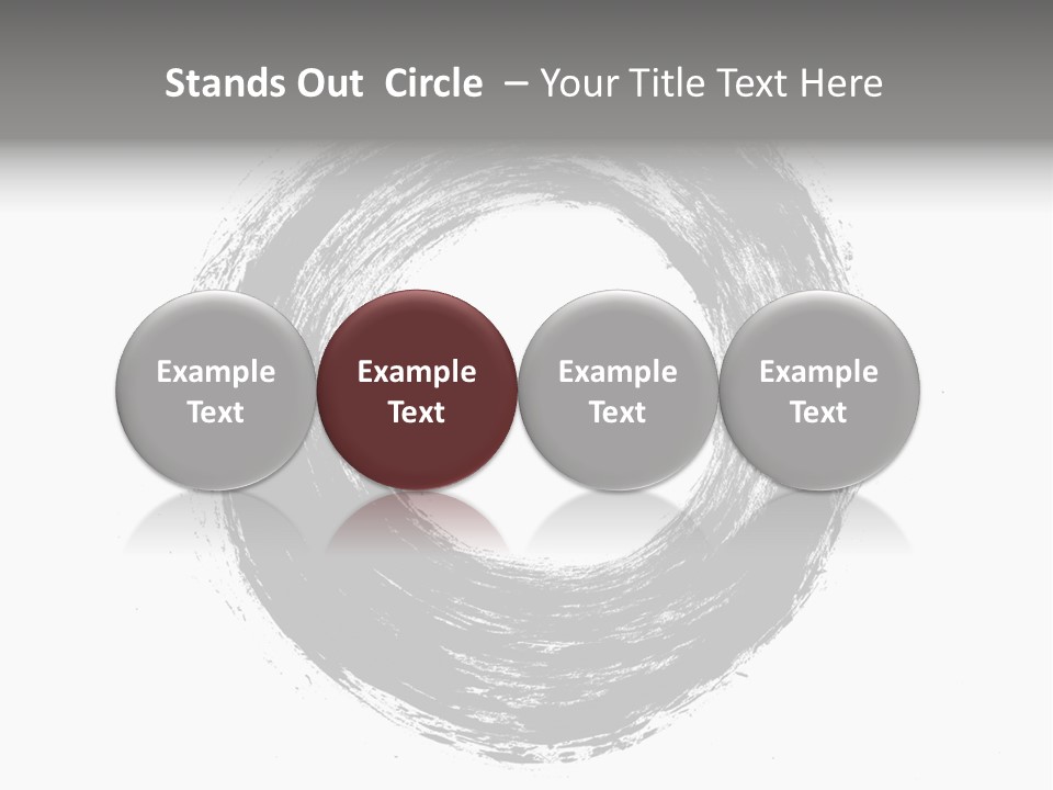 Drop Watercolor Texture PowerPoint Template