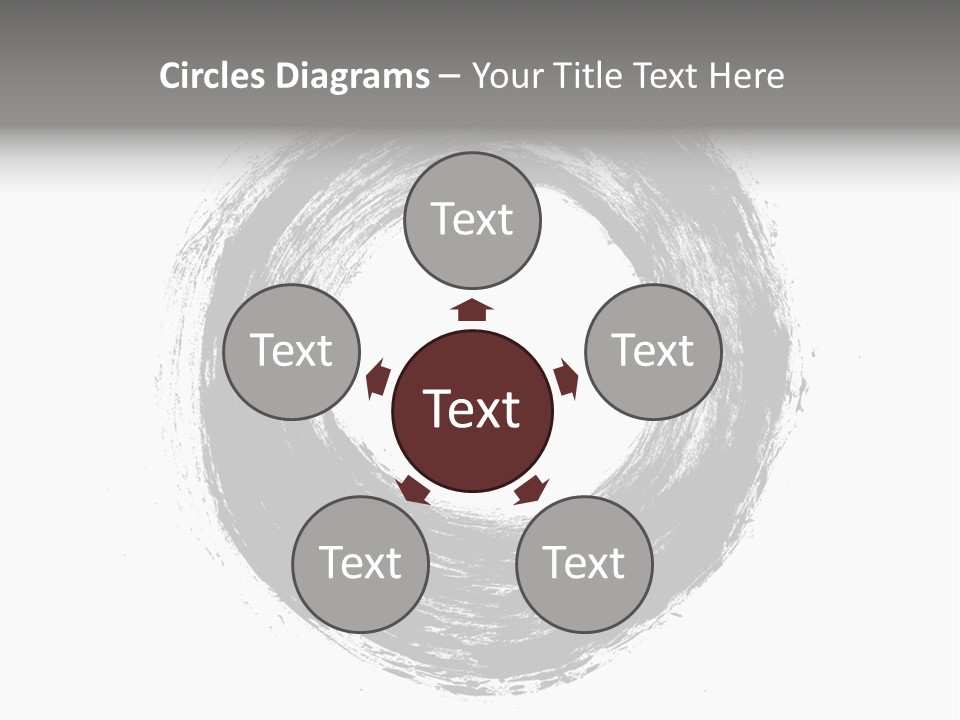 Drop Watercolor Texture PowerPoint Template