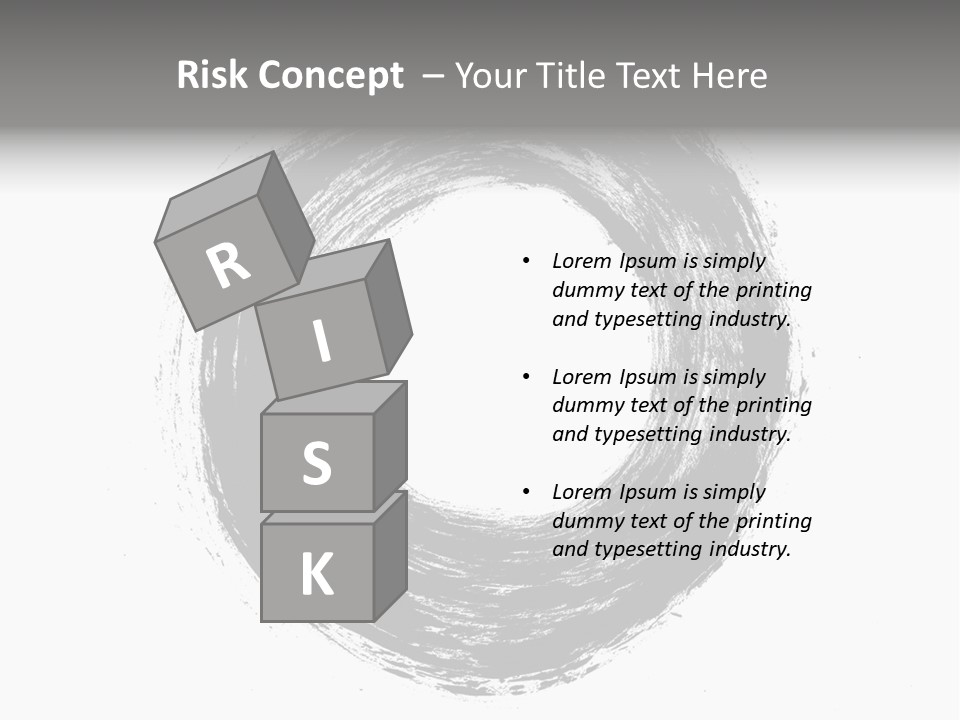 Drop Watercolor Texture PowerPoint Template