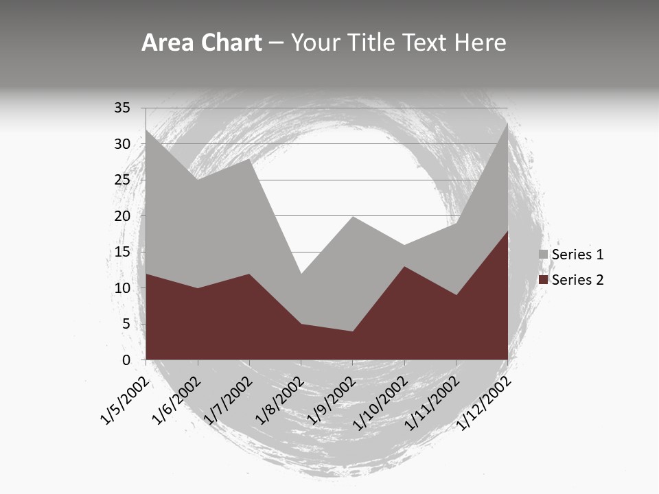 Drop Watercolor Texture PowerPoint Template