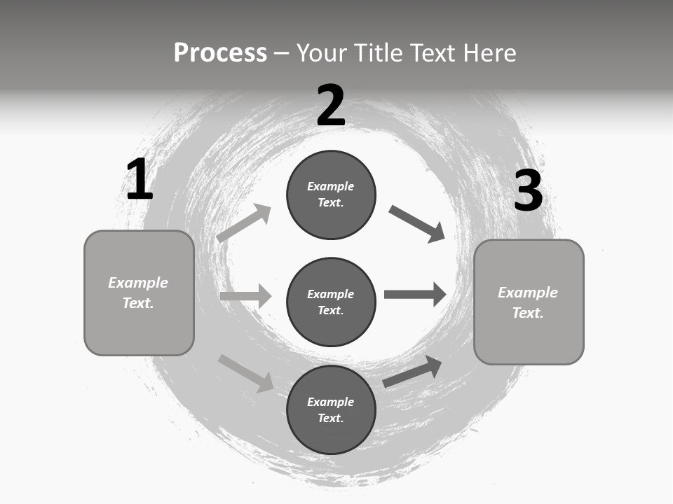 Drop Watercolor Texture PowerPoint Template