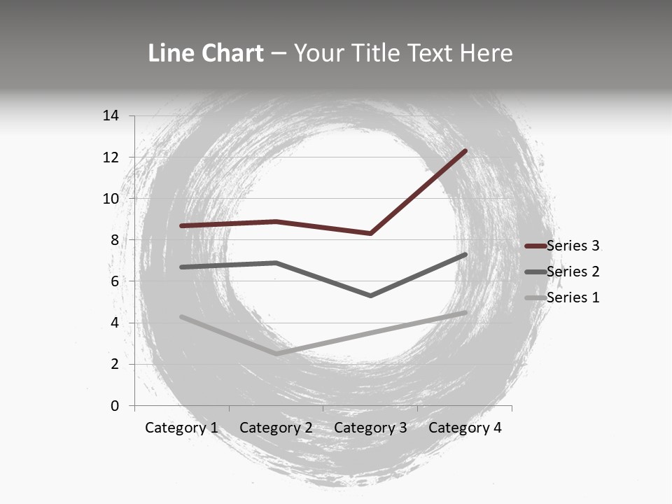 Drop Watercolor Texture PowerPoint Template