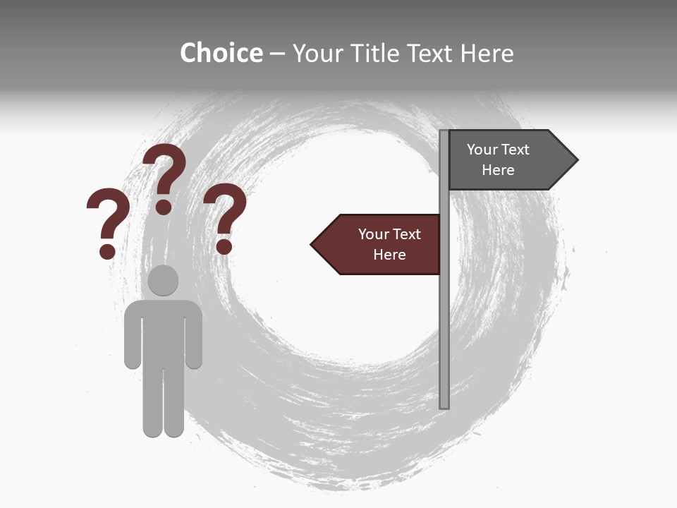 Drop Watercolor Texture PowerPoint Template