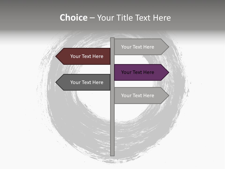 Drop Watercolor Texture PowerPoint Template